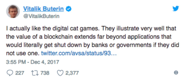 Vitalik Buterin twit