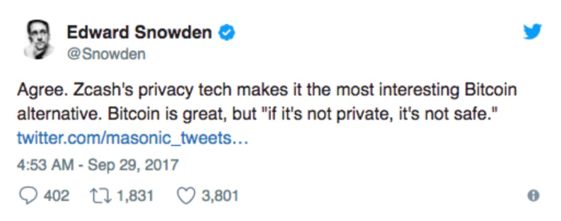 Edward Snowden twit